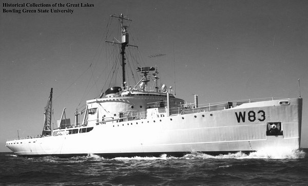 THE MACKINAW ICEBREAKER SHIP