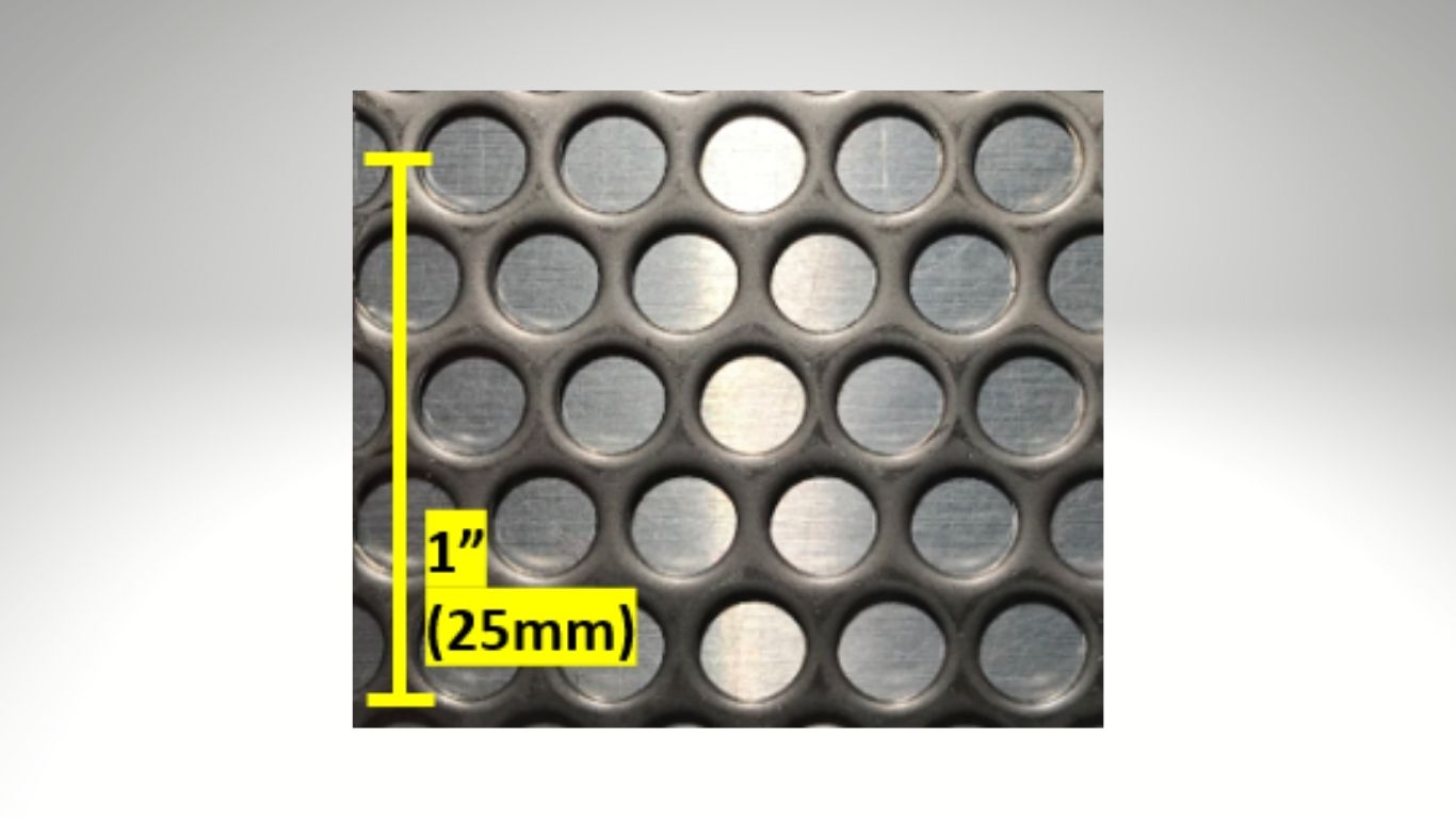 No Mesh, standard strainer basket perforations