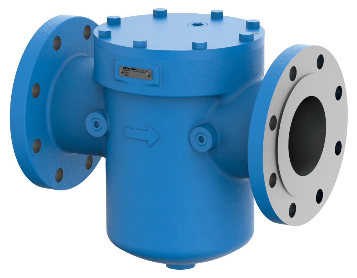 bolted lid strainer