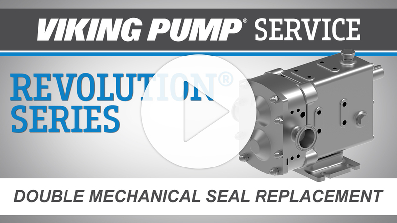 Revolution® Series | Double Mechanical Seal Replacement