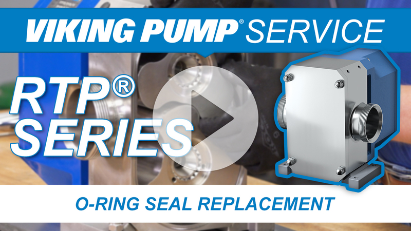 RTP o-ring seal replacement
