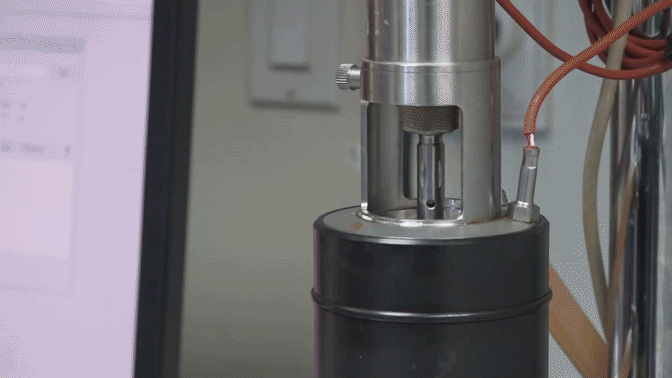 Example viscometer from Viking Pump's lab