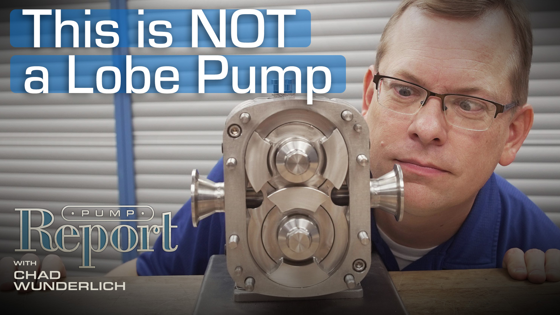 This is NOT a lobe pump