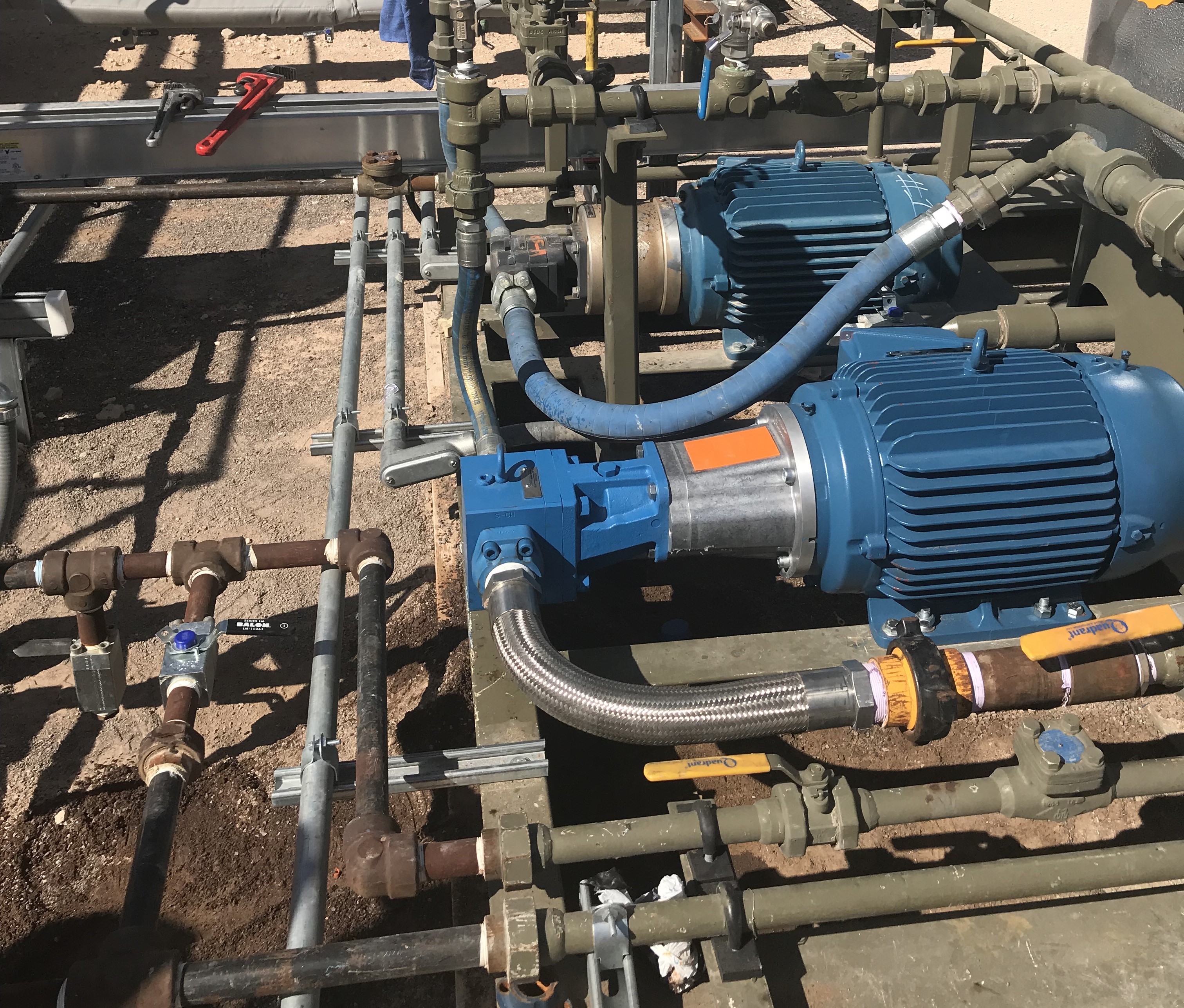installed gb-410 pump