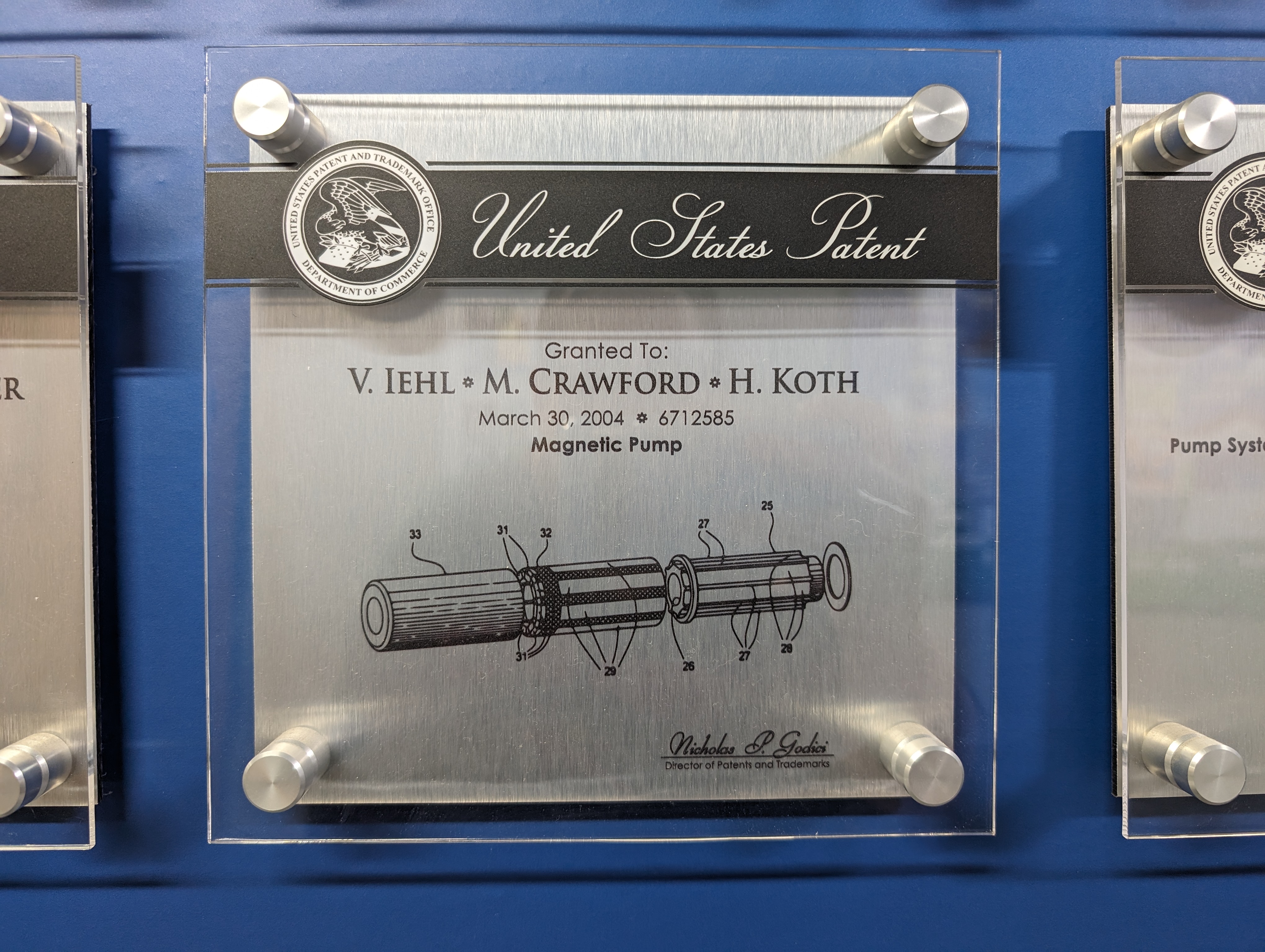 Viking Pump patent for mag drive technology