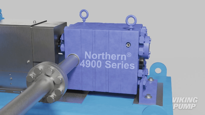 gif comparing NOrthern 4900 series with Viking Pump GB series