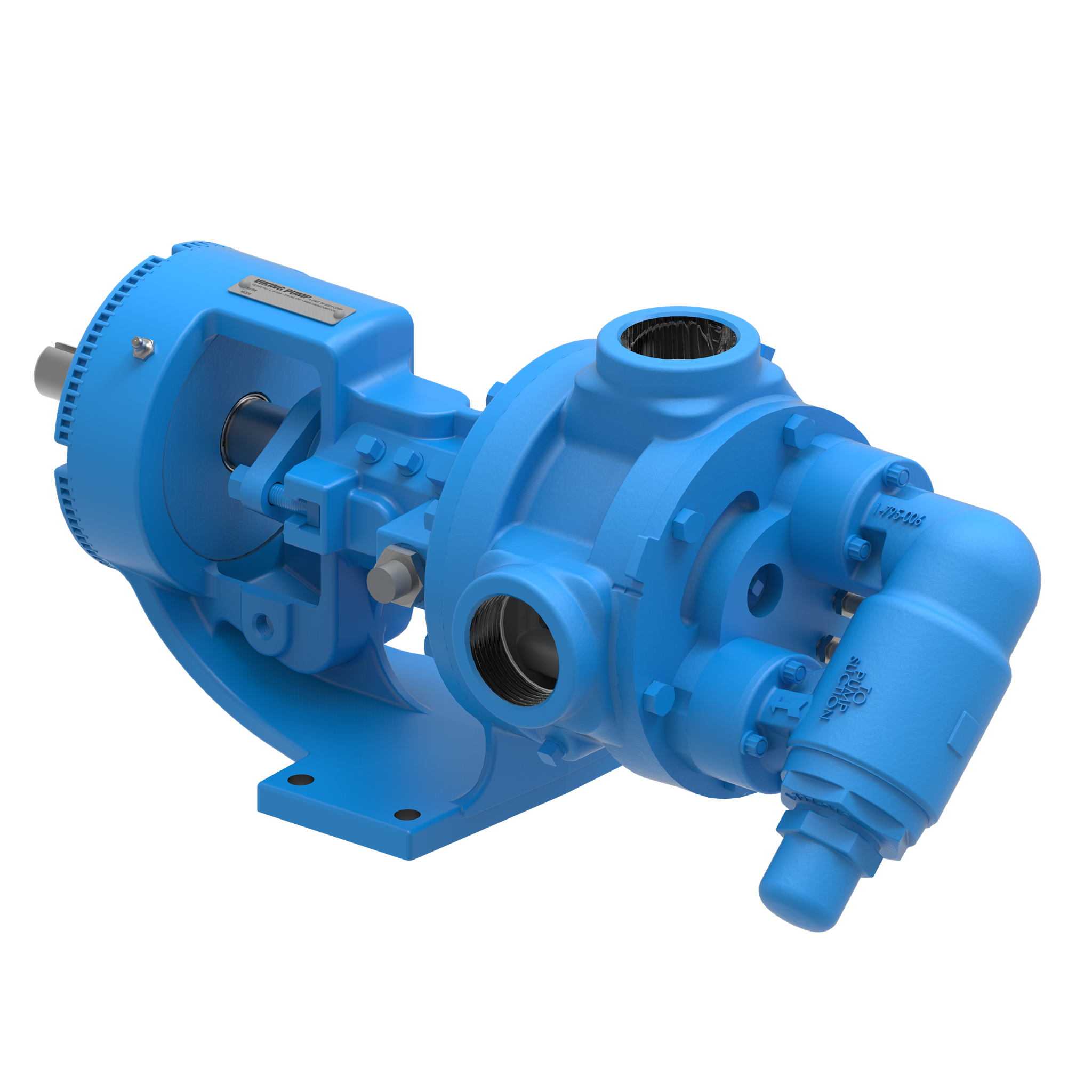 render of kk124E electric heated viking pump