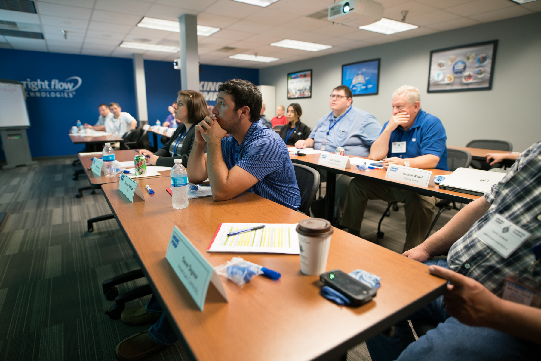 pump school class thinking of questions