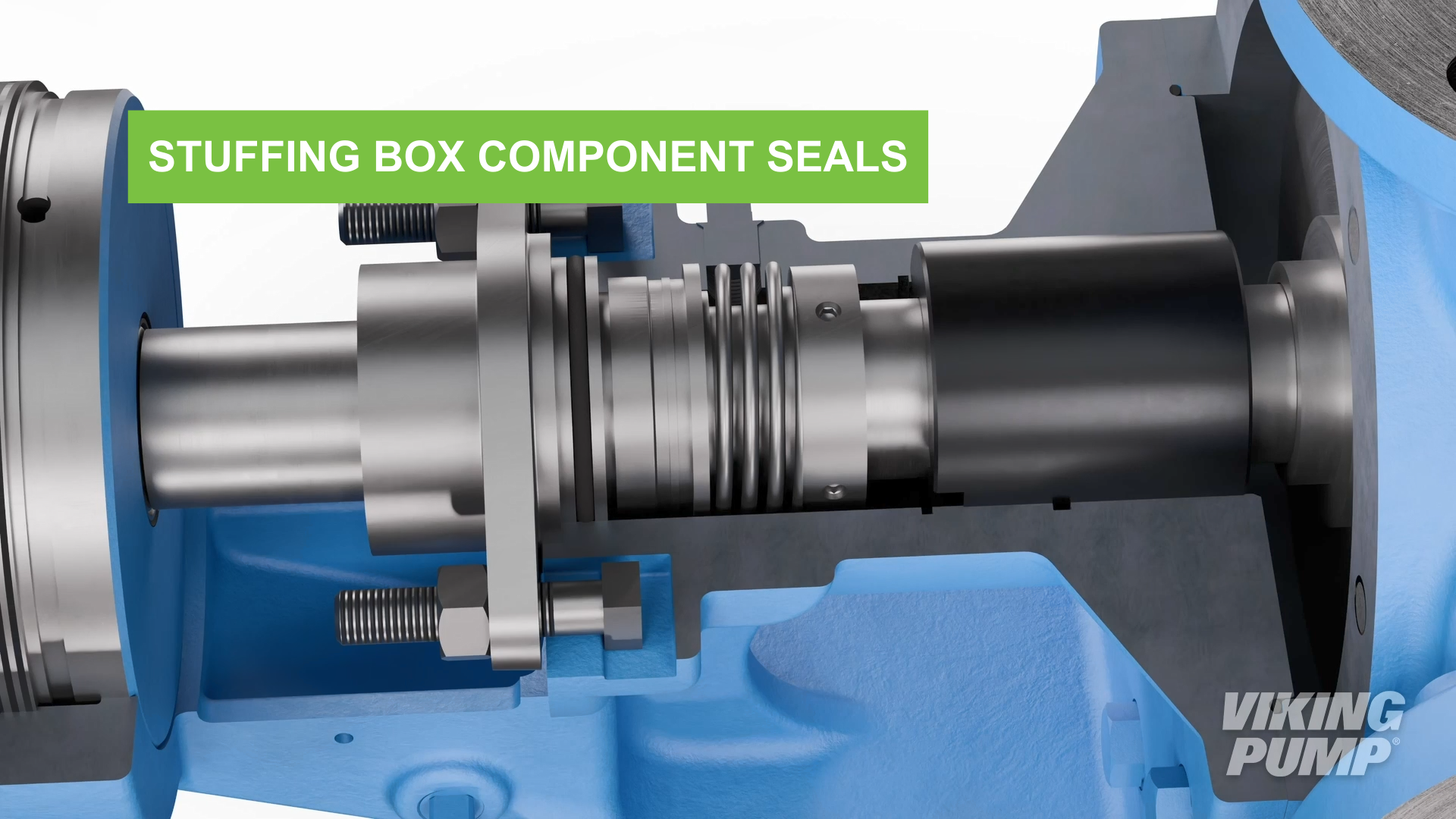 stuffing box component seal in uplus bracket