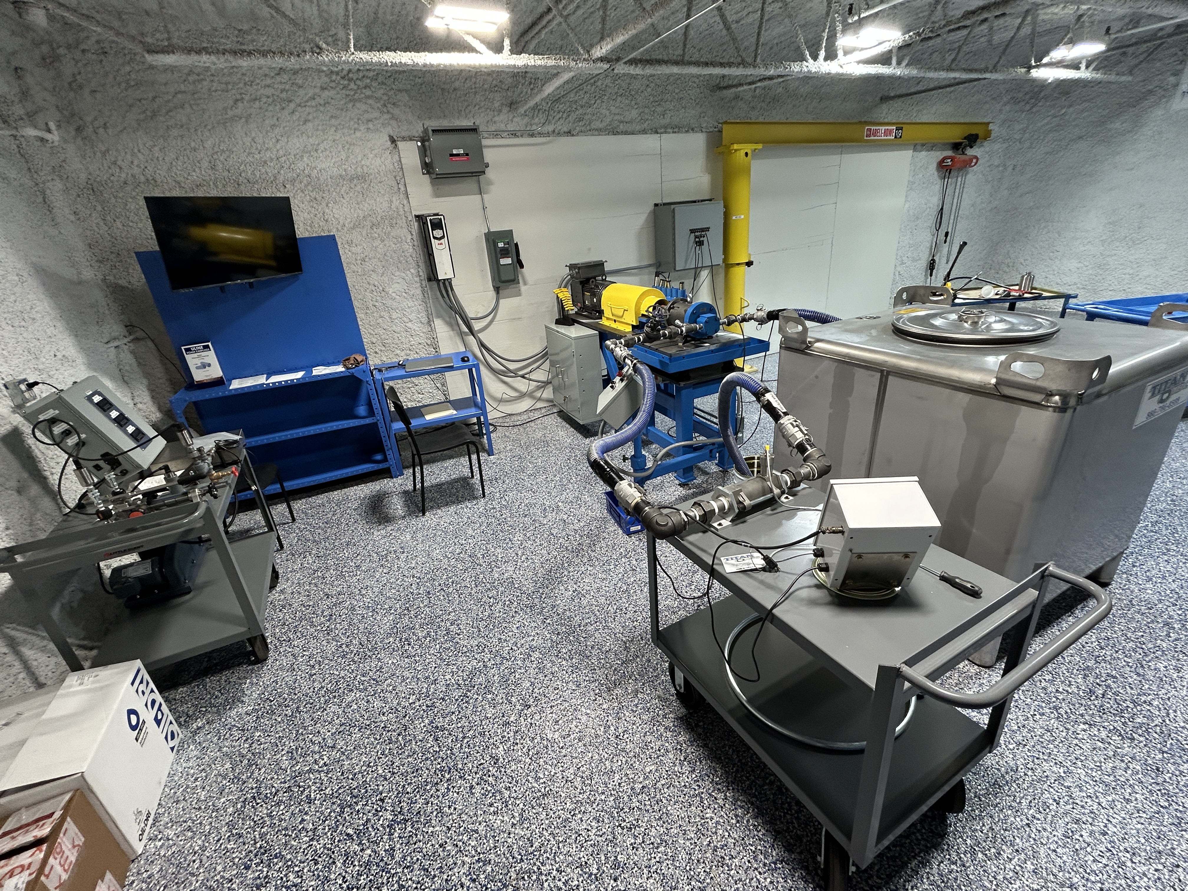 Viking Pump Canada test lab