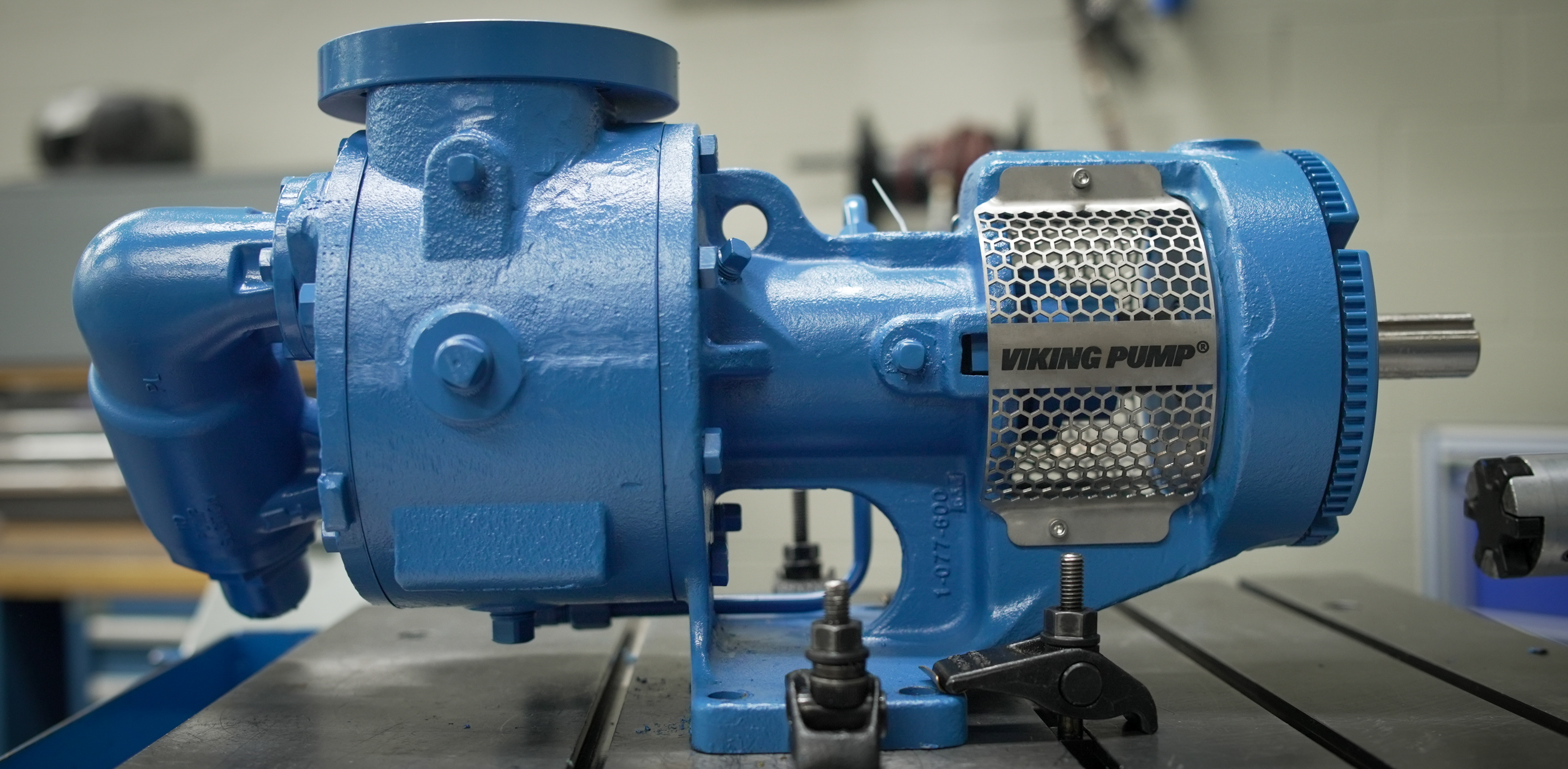 One of the first Gen4 stainless-steel pumps prior to shipment