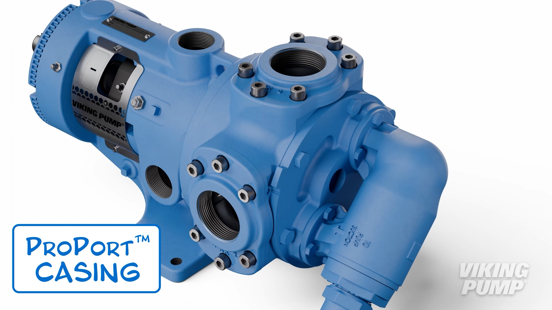 ProPort casing with NPT ports