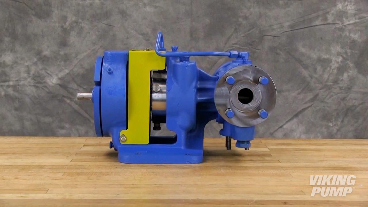 Image of Viking Pump API compliant pump with API 682 mechanical seal