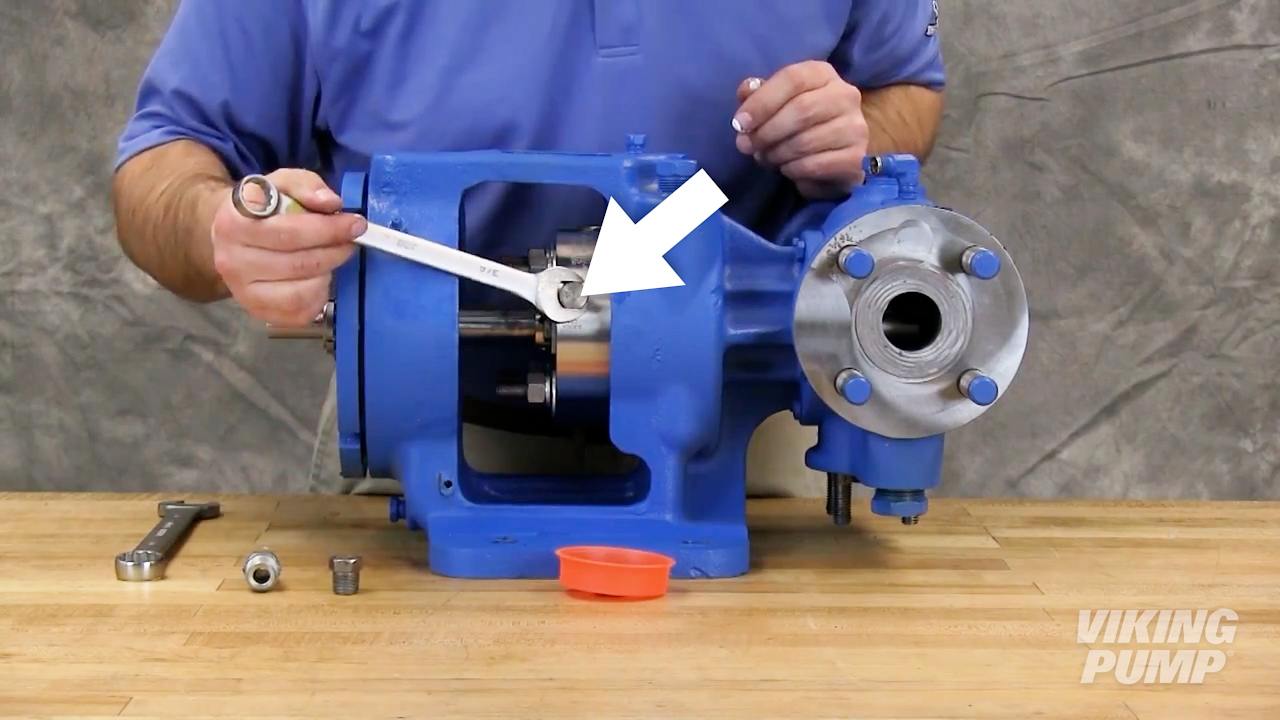 Ensure the pump turns freely
