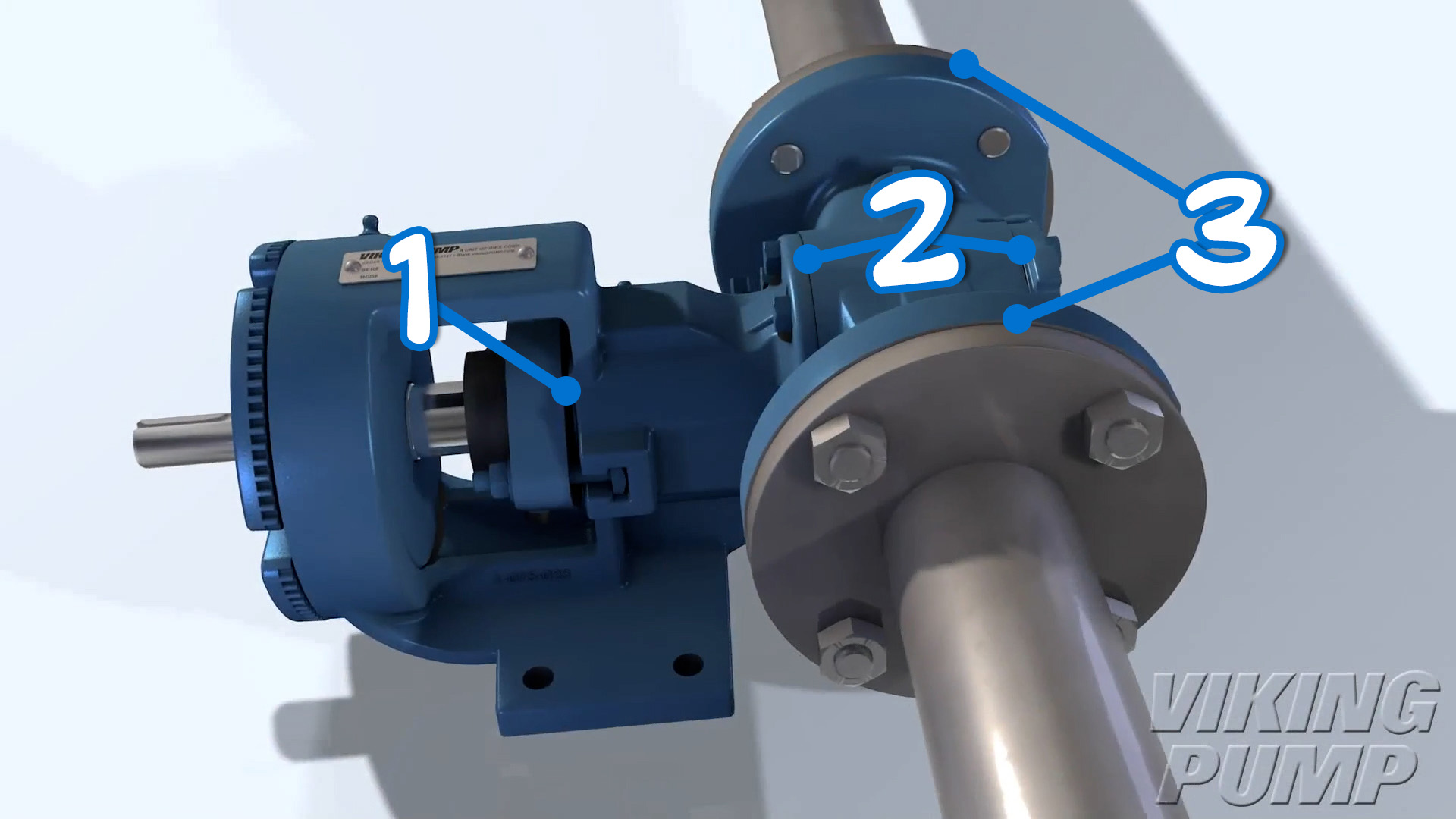 Image showing the pump and system components that are used to calculate the maximum allowable inlet pressure. The lowest pressure limit of these three locations will equal the MASP.