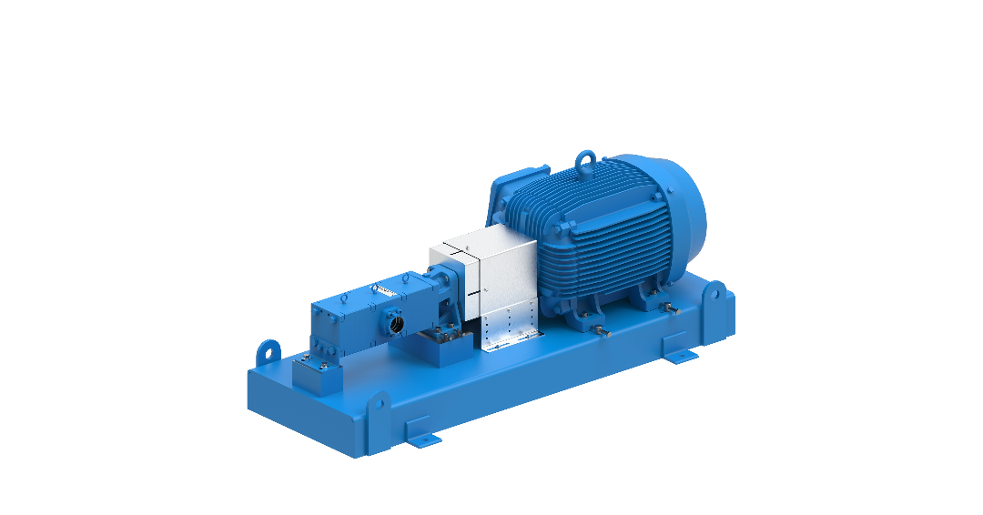 GB-410 unit on a skid render