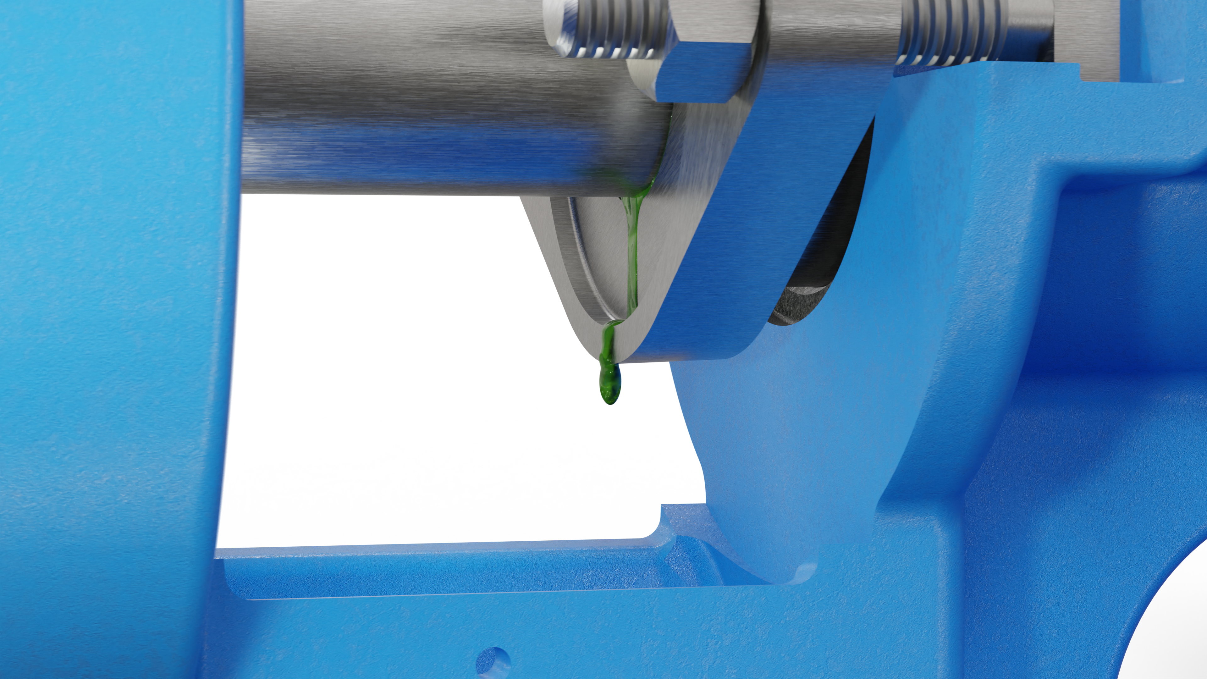a pump weeping