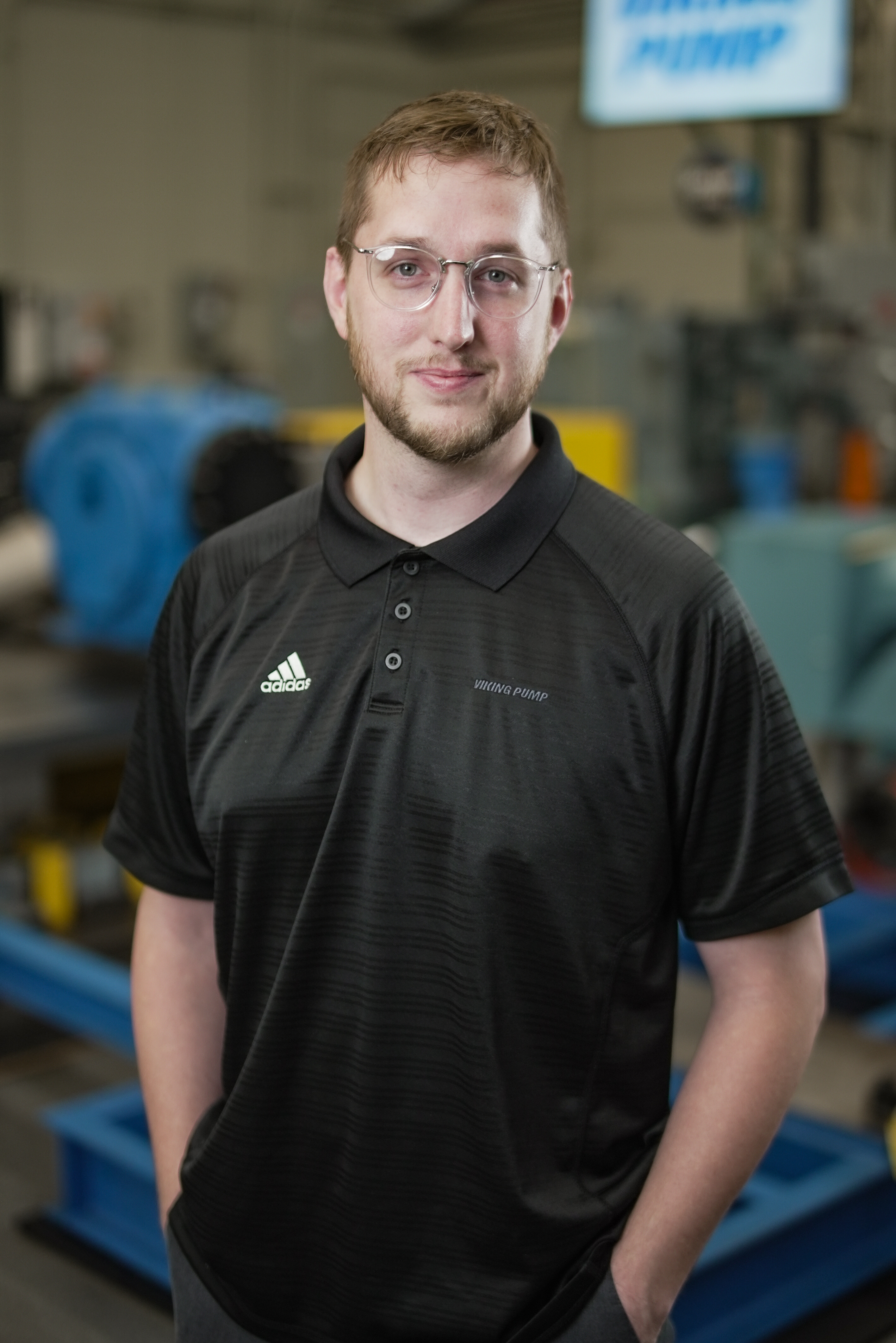 phot of viking pump employee