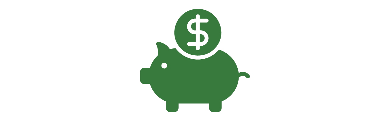 Piggy bank icon