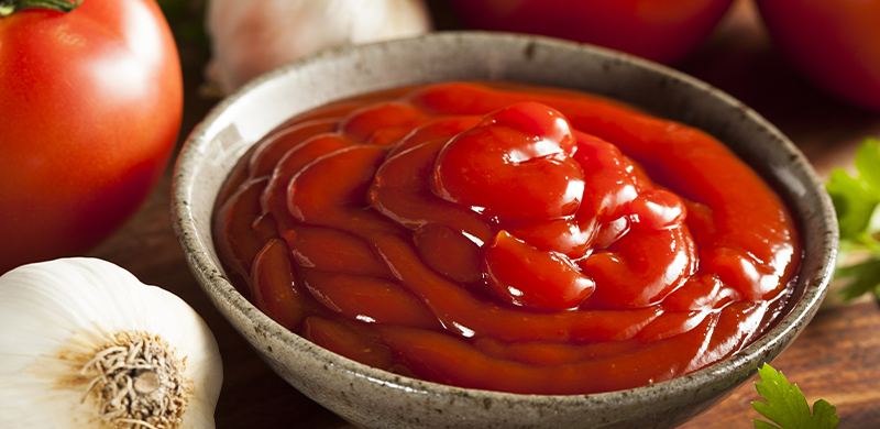 ketchup in a bowl