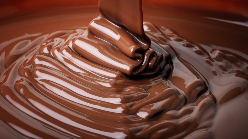 Melted chocolate