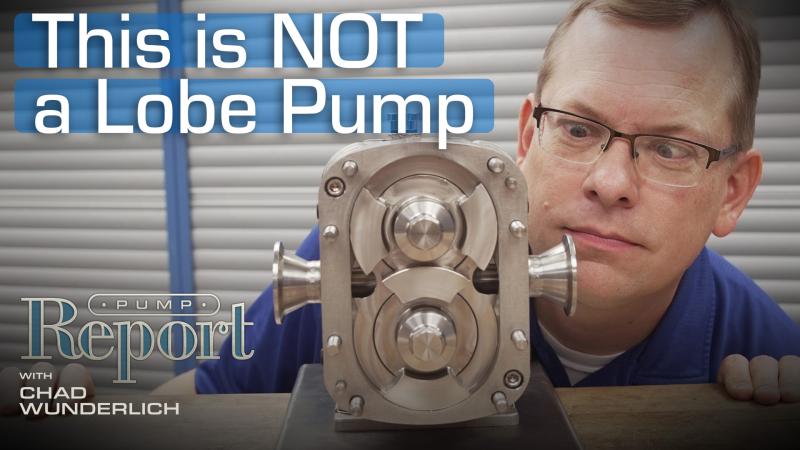This is NOT a lobe pump