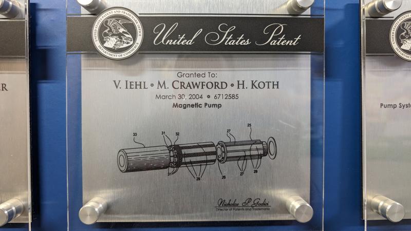 Viking Pump patent for mag drive technology