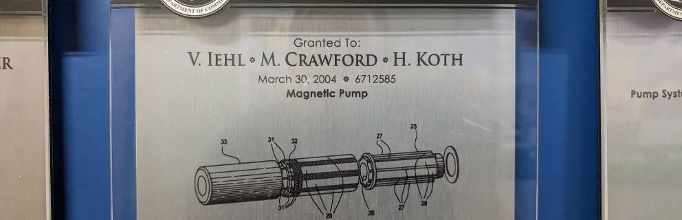 Viking Pump patent for mag drive technology