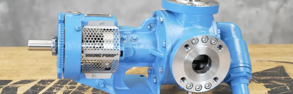 new modular pump with fresh guard seal installed