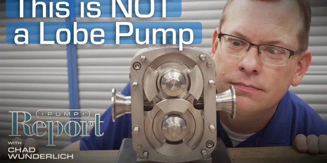 This is NOT a lobe pump