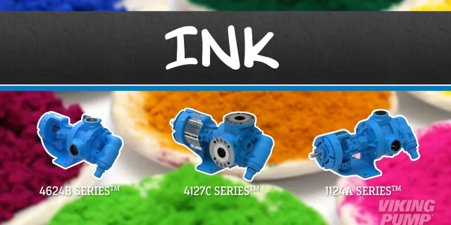 colorful banner showing ink pigment and some viking pumps