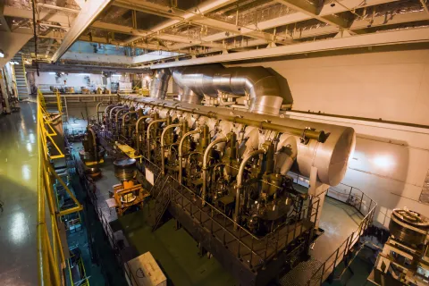 Industrial diesel plant