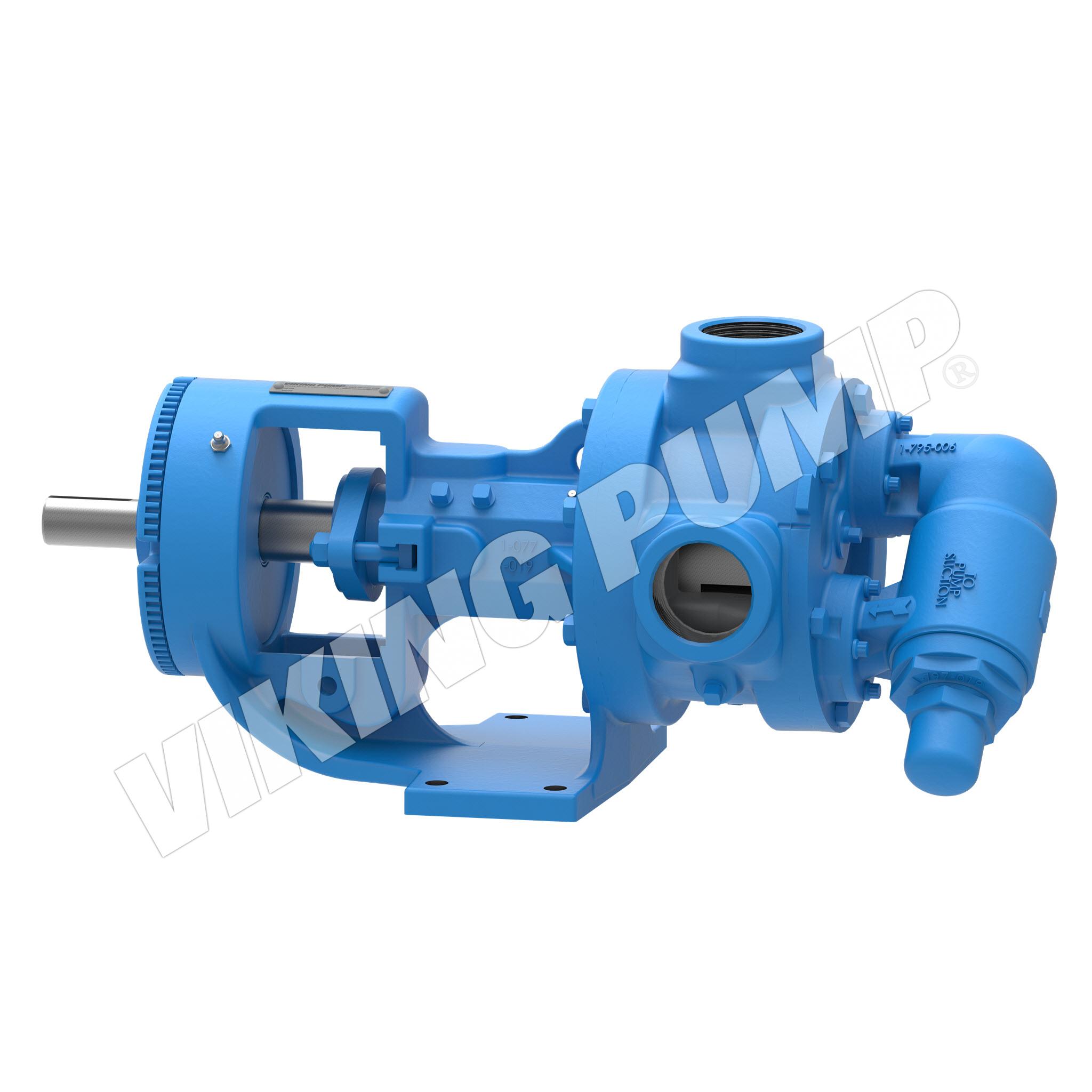Model K4124A, Foot Mounted, Mechanical Seal, Relief Valve Pump