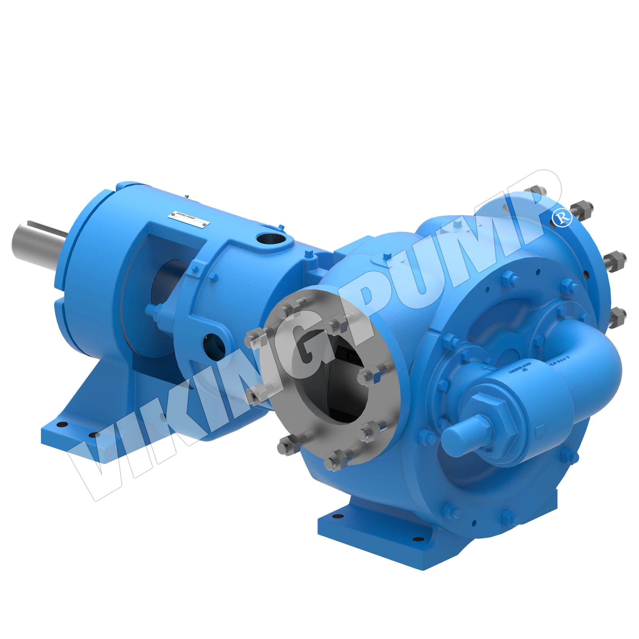Model N4324A, Foot Mounted, Mechanical Seal, Relief Valve Pump
