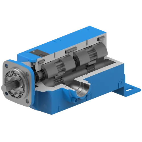 GB-41026 double pump cutaway