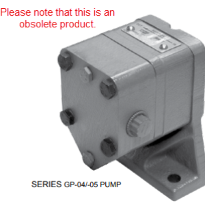 Bild på föråldrad kugghjulspumpserie